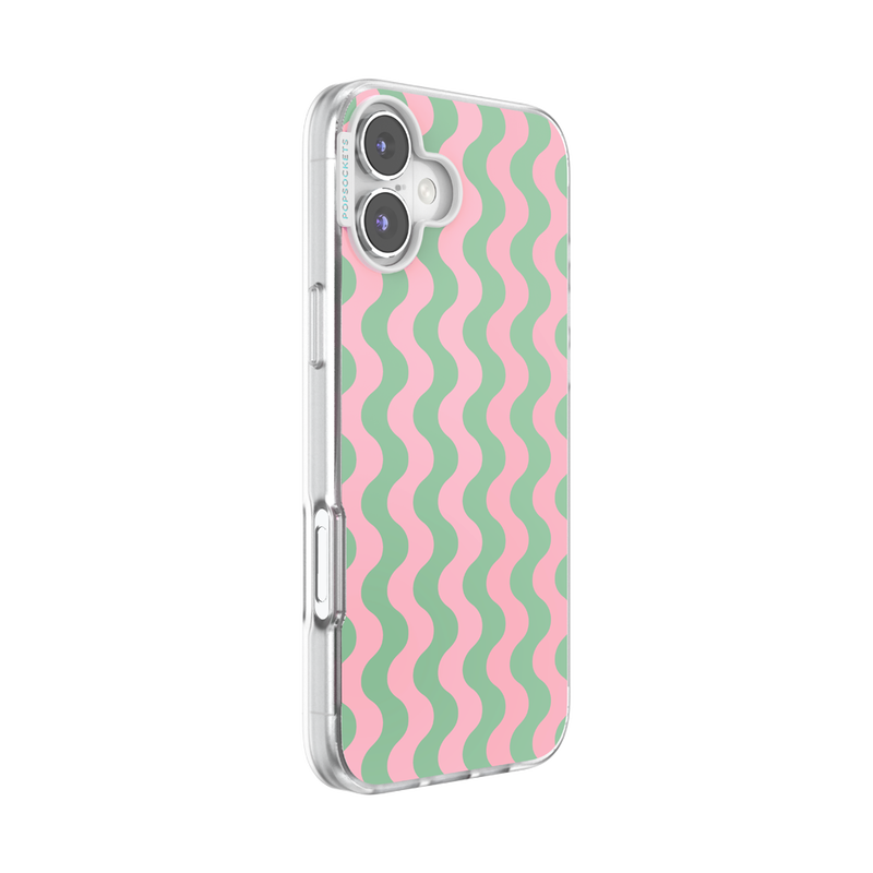 Wavy Flamingo — iPhone 16 Plus MagSafe Case image number 1